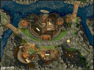 Crossroads Inn - Festival [80x60] - 300DPI/VTT ready
