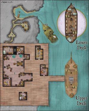 Free Map 263 - Pirate Docks