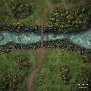 Old Rope Bridge [battlemap] from Angela Maps - 3 versions! [animated] [art]