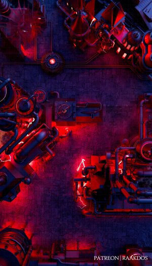 Artificer’s Quarter - Illusion of Mizzet 32x56