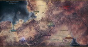 I created a Dark Souls inspired map and setting, the Thrice-Cursed Lands of Avak'Emnar (Free Map Pack) (No AI) (OC)