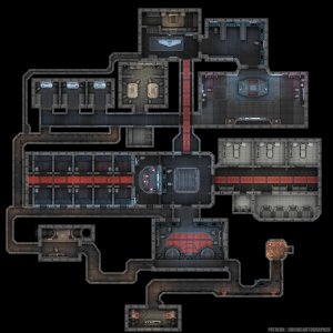 Imperial Outpost - [50x50][3 Levels]