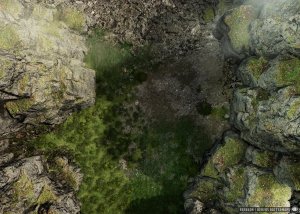 Highland Gorge | [Animated Battlemap] [35x25] [100px per Square] [Gridless] [3D Rendered] [OC] | Beneos Battlemaps