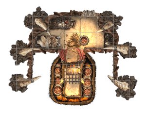 [OC] The Bone-Strewn Canyon: A Savage Desert Outpost & Raider Tents [Free]