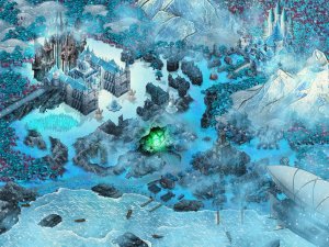 The trade network of Blausilber (Orenda)