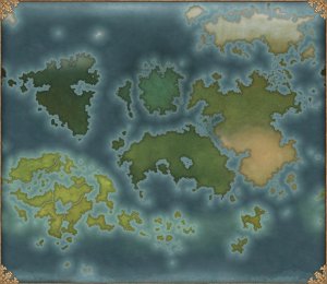 Map of my fantasy world. I'd love to hear any thoughts/feedback!
