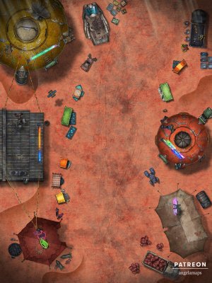 Trading Post [battlemap] from Angela Maps - 3 versions! [animated] [art]