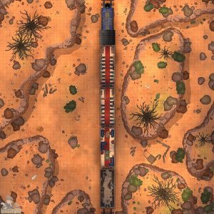 A Desert Train Heist [64x64]