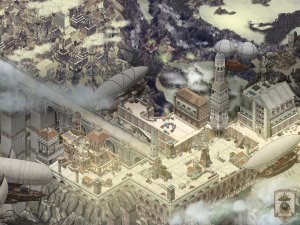 Custom-built city (Raghain Sagon) – Made only with Inkarnate assets