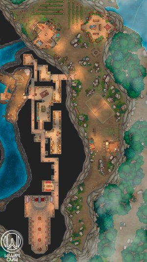 Raven's County Vampire Mannor, a full dungeon for a one-shot!