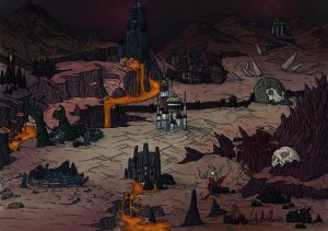 Infitalis| Fantasy book map