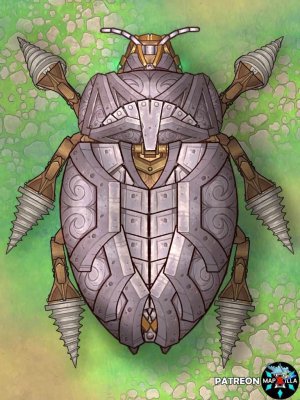 Library Scarab [12 x 16]