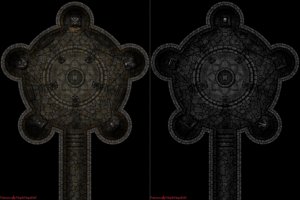 Portal Room (inactive + active) [60x40] [Battle Map] [No AI] [OC] [Art]