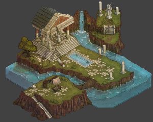 Isometric Bundle for vttrpg - batch 2 !