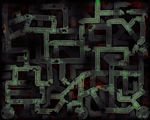 Two maps from recent session where my players found the Fountain of Youth!