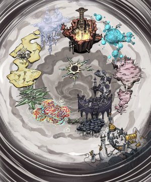 for my adventures in my floating island world i make my own maps