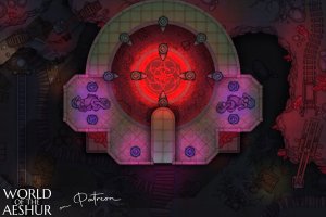 A fallen temple - [30x20]