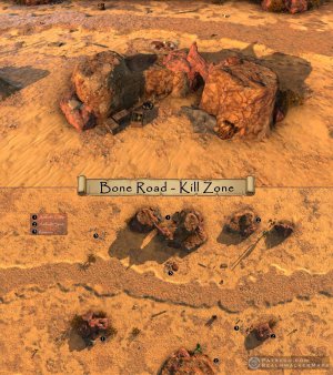 Bone Road – Kill Zone (52x29)