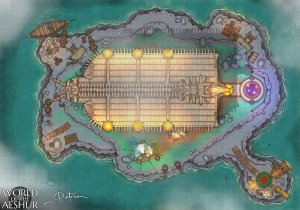 Temple of Travels - [50x35]