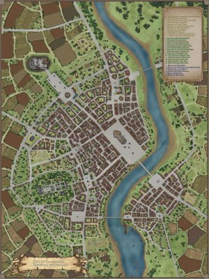 The City of Calandara in the Kingdom of Aerland