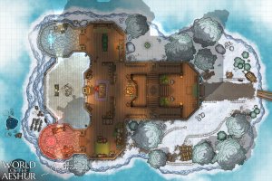 Library of a strange mapmaker - [48x32]