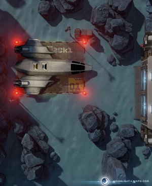 "They're not giving us permission to enter Captain. What are your orders?" - Surface Entrance [18x22]