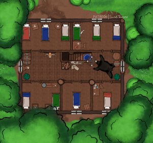 Small Tavern in the Woods [15x14]