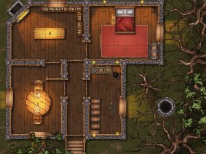Cozy house hiding some secrets