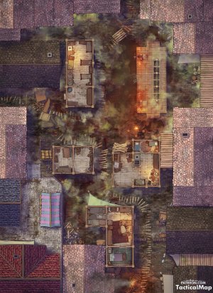 Plague Courtyard [32x44]