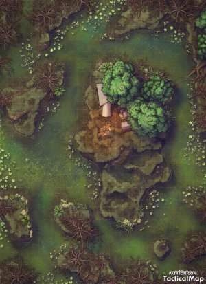 Swamp Camp [32x44]