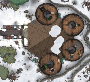 Mirt's Mansion - Waterdeep [25x23]