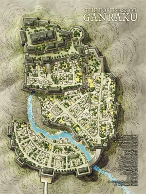 The Dwarven Mountain Fortress of Ganraku