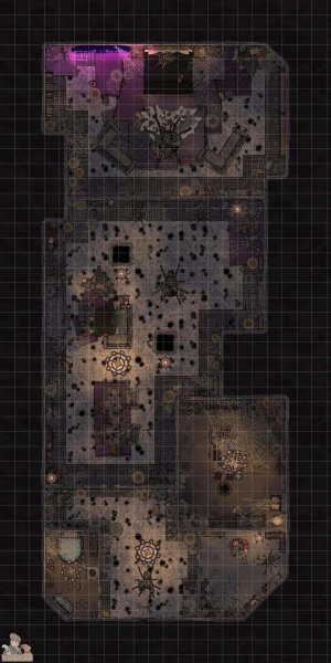 The Spider Mistress' Abode [22x45]