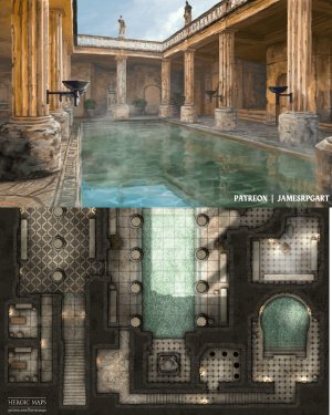 Bathhouse | Scene + Map | 42x84