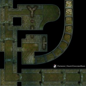 Sewers Battlemap 20x20