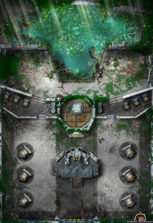 The Derilict’s SoS was sent from the Helm over 1000 years ago, no lifesigns on-board. Just that signal- a last desperate plea from help only heard now as an echo, a millennium too late.