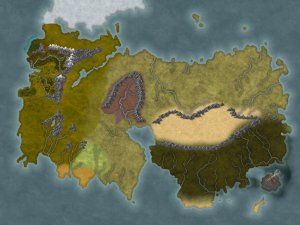 Looking for feedback to the start of my World Map