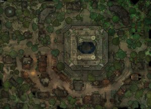 Ancient City Temple - [90x65]