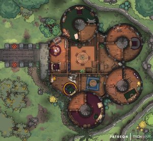 Mirt's Mansion - Waterdeep [25x23]