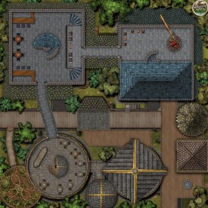 Tower District (Top-to-Bottom) [40x40]