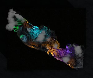 Crystal Cavern, Shrine Transit, and Railroad