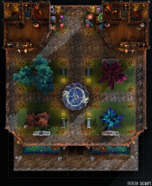 Your party needs a break. Here an educational establishment for them to gatecrash with a hearty 'Hi, fellow kids!' STUDENT WIZARD HALLS (18x22 Multilevel, free day & night maps plus hundreds more!)