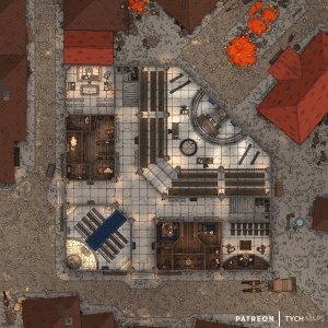 Halls of Justice - Waterdeep [40x40]