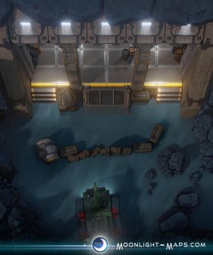 [OC] Will you infiltrate or defend the entrance? The Sub-Surface Entrance map is awaiting your choice. [18x22]