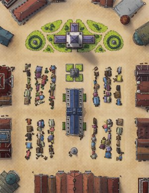 City Square | Fantasy map