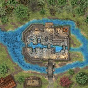 [Art] Hungry Fish Inn – You eat what you fish! A riverside tavern for rumors, rest, fun and trouble. Drag>Drop>Play