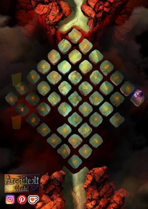 The Sigil Stones (runebridge fantasy map)☠️