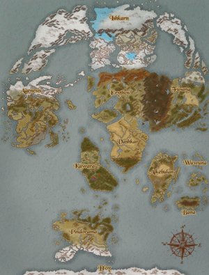 Tellus World Map