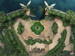 The Lakeside Gardens of New Collora are a perfect, idyllic setting, for some clandestine clock and dagger espionage just a few steps away from the noble galas.
