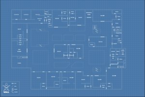 a day at the mall [75x52] [abandoned / apocalyptic version] – Ground Floor, Upper Floor, Roof & Handouts